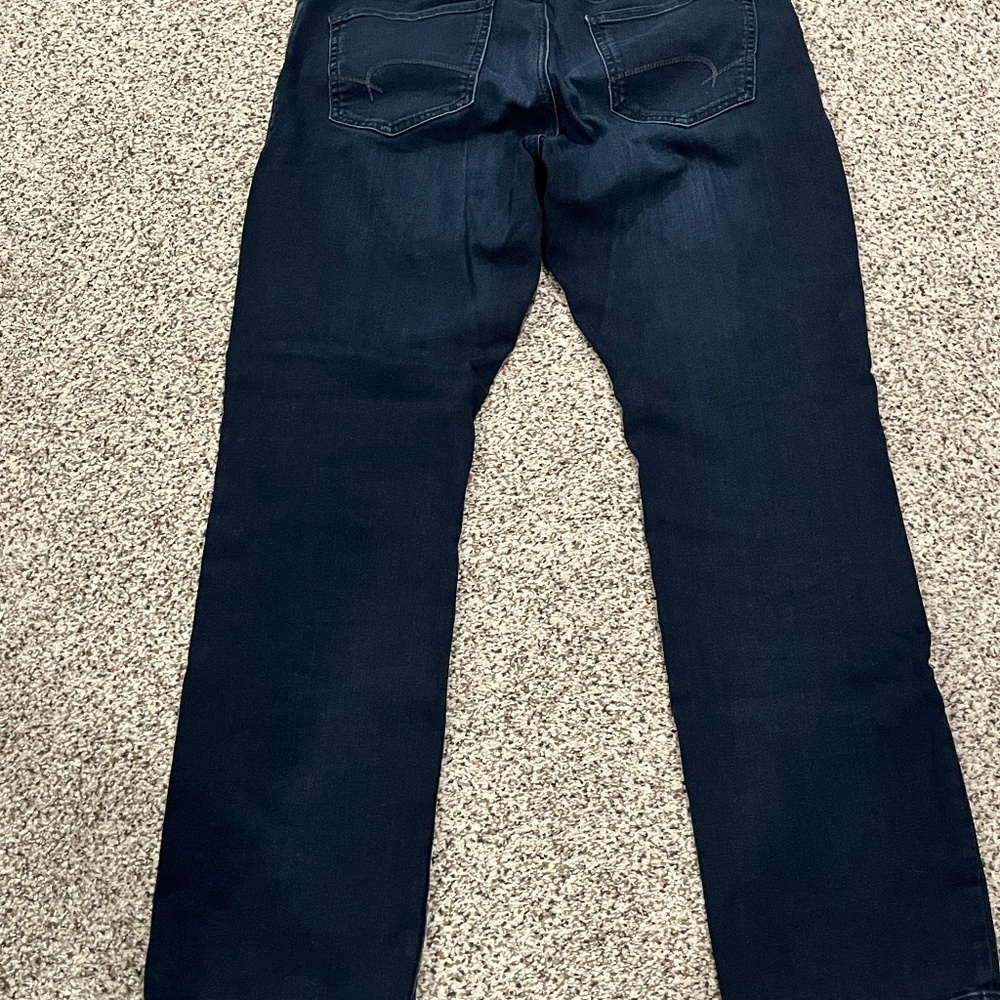 Mavi Matt Relaxed Straight Men’s dark wash jeans, 34 x 34